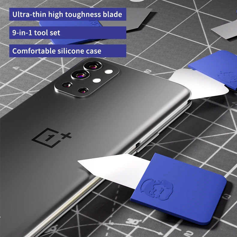 MECHANIC Multi-function Dismounting Blade Renying 009 Silicone Blade Anti-slip Safetyfor Removable Mobile Phone Screen Cover