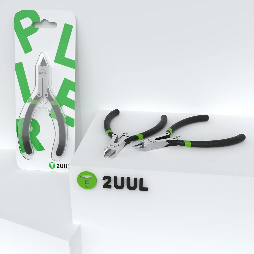 2UUL DA83 High Precision Basic Plier Cutter for Phone Repair Wire Cable Cutters Hand Tool High Hardness Phone Maintenance Nipper