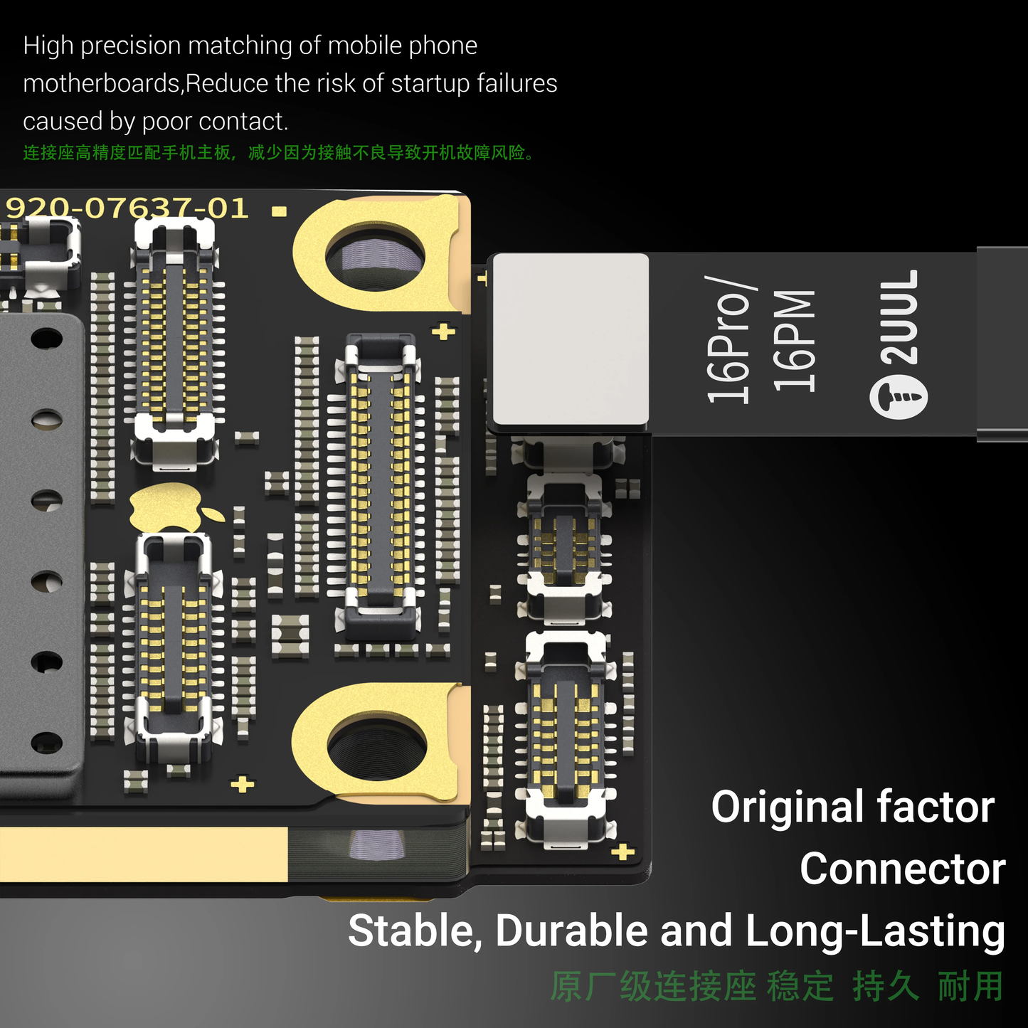 2UUL PW02 Data Startup Power Boot Cable Multi 3 Type-C Interface Efficient Detection for iPhone 6-16PM Android Repair Test tools