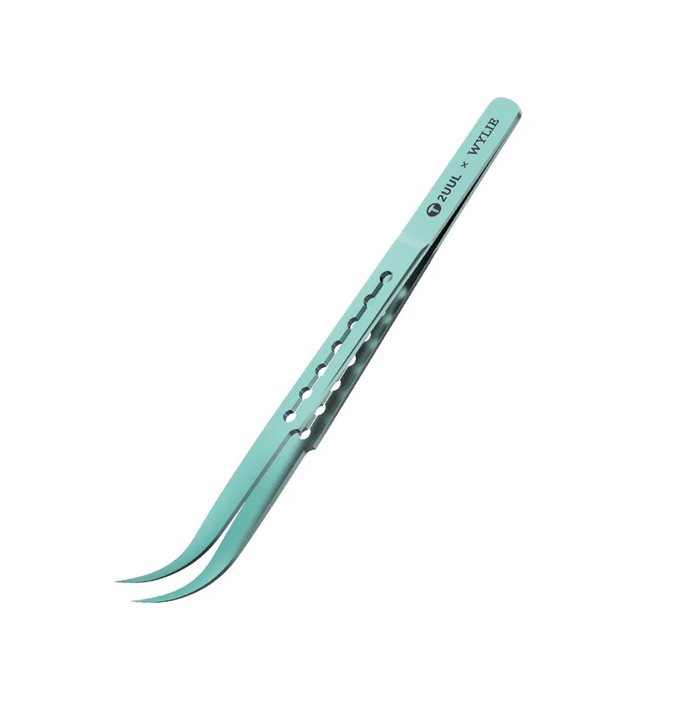 2UUL Ti11 Ti12 Ultra-precision Titanium Alloy Tweezers Mobile Phone Motherboard Chip Flying Wire Repair Clamping Tweezers Tool