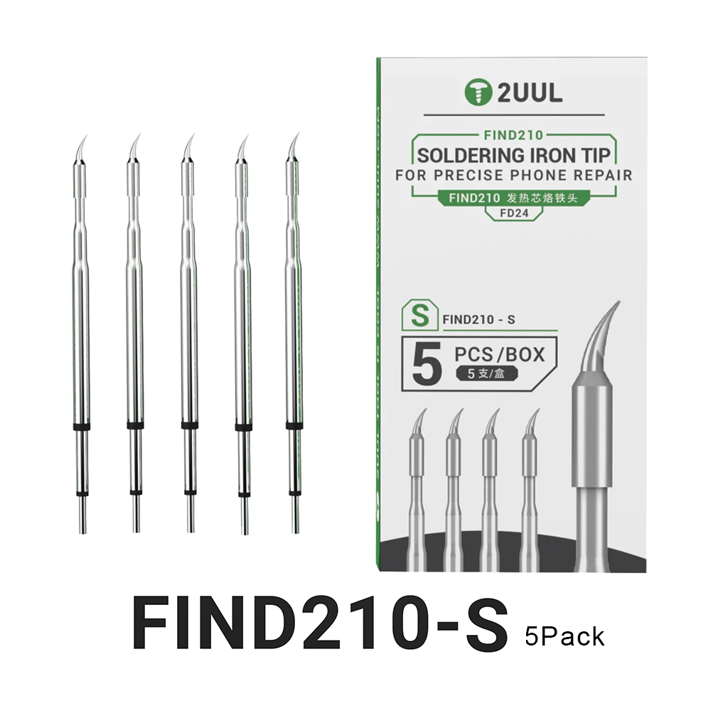 2UUL C210 Integrated Soldering Iron Tip Heating Core Efficient Heat Conduction for JBC Sugon Aifen T210 T26 A9 Soldering Station