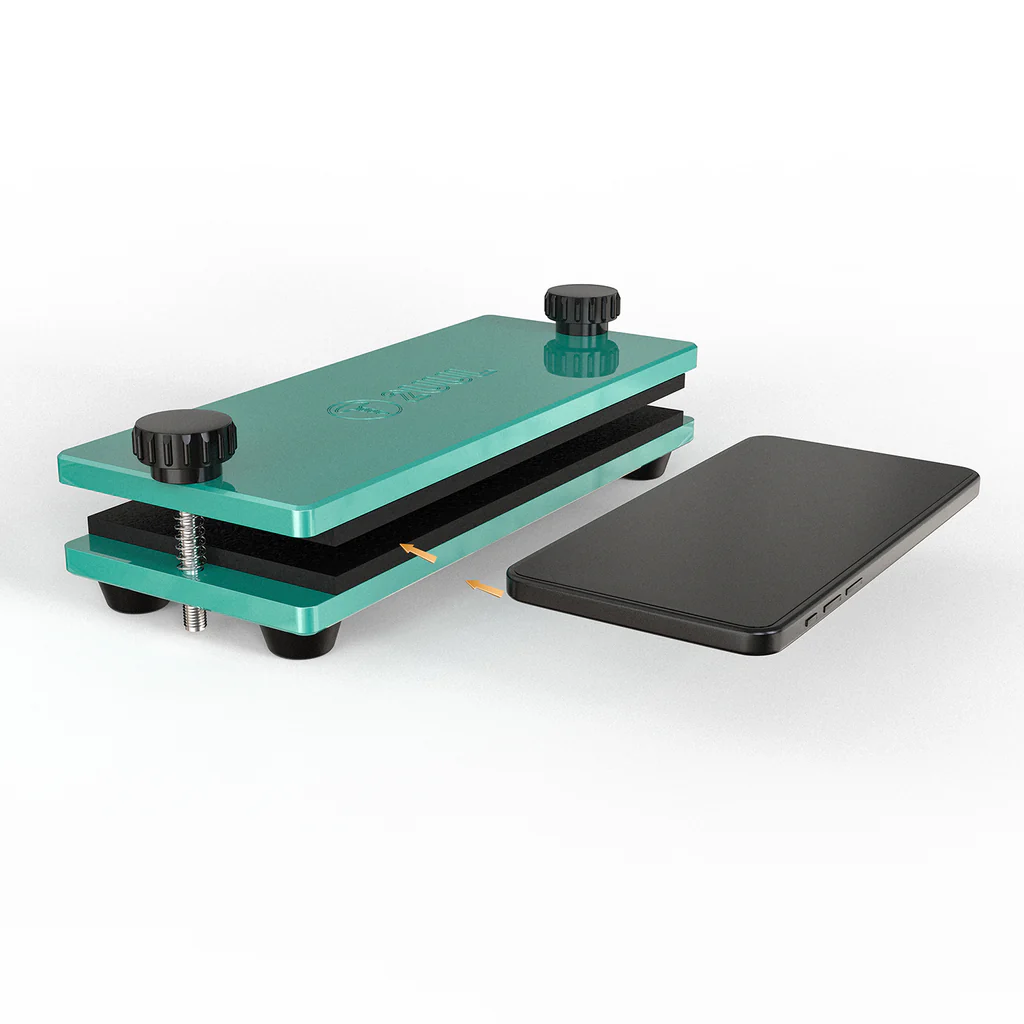 2UUL DA03 Lite Metal Press Clamp Screen Clip Fixture Back Glass Press Mold for iPhone iPad Mobile Phones Glass Repair tools