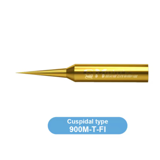 MECHANIC 900M-T-FI/900M-T-FS Fly Line Special Precision Pure Copper Welding Head Straight and Curved Tips For 936 Solder Station