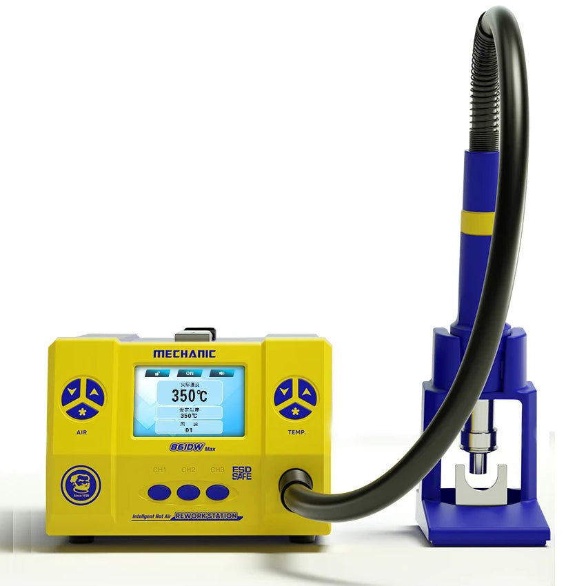 MECHANIC 861DW Max Rework Hot Air Gun Solder Iron 110V220V Soldering Station For Motherboard BGA Welding Desoldering Repair Tool