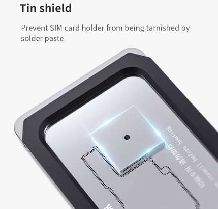 AIXUN Z14 BGA Reballing Stencil Platform for iPhone 14/14 mini/14Pro/14ProMax Mobile Phones Motherboard Middle Frame Tin Planting Tools