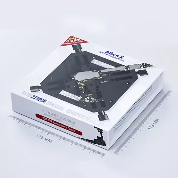 MECHANIC Alien X Universal Special-shaped Mobile Phone Motherboard Repair Fixture Glue Removal Welding 4 Bearing Adjustment