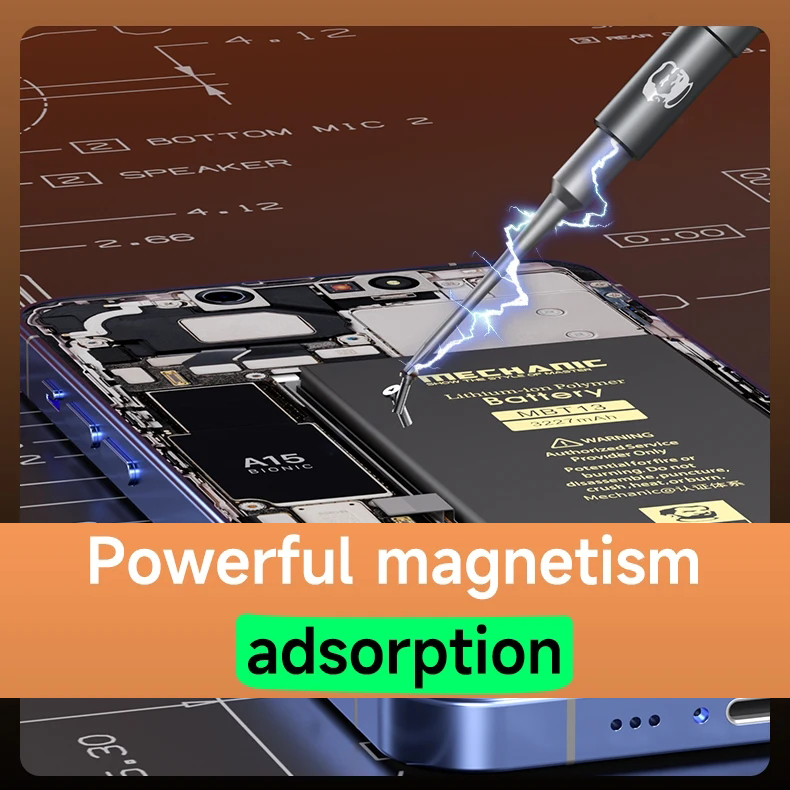 MECHANIC Mortar SE Precision Screwdriver For iPhone Android Phone Disassembly Special Clock and Glasses Repair Tool Screwdriver