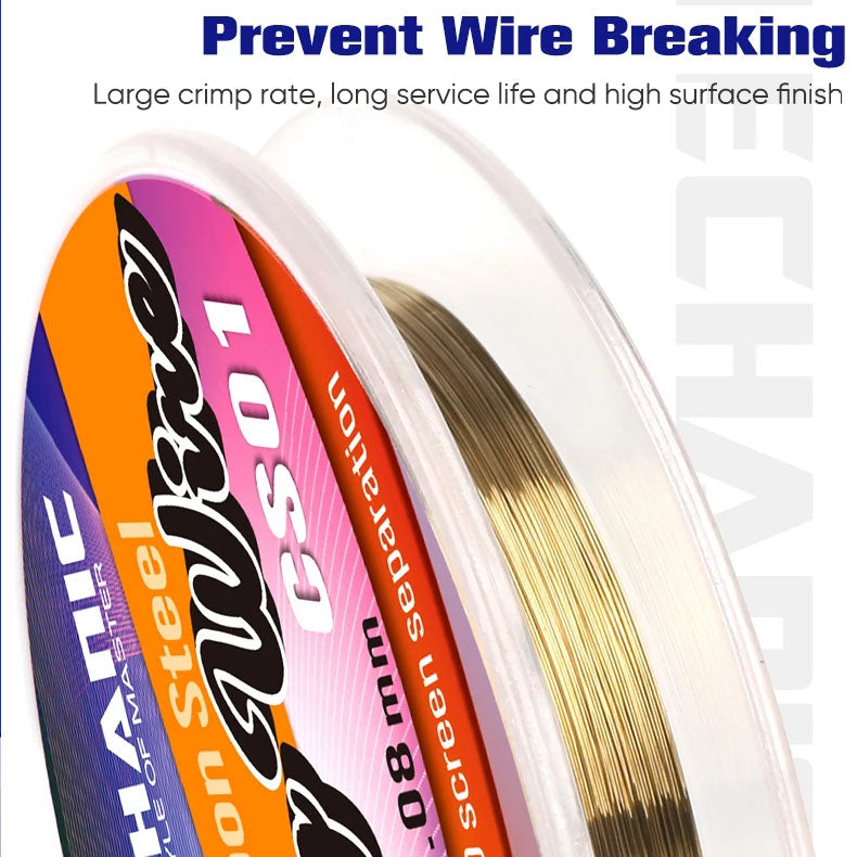 MECHANIC CS01 High Hardness Special Steel Cutting Wire for Mobile Phone LCD Screen Separation Repair Tools 0.025mm--0.08mm