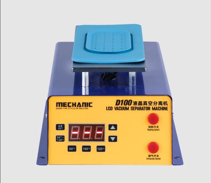 Mechanic D100 8inch LCD Screen Separator With Powerful Suction For Mobile Phone LCD Touch Screen Pre-Heating Removal Repair
