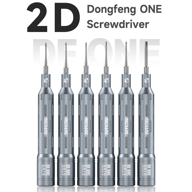 MECHANIC DF ONE 2D Precision Screwdriver Hardness Steel Disassembly Tools Kit For Mobile Phone computer Repair