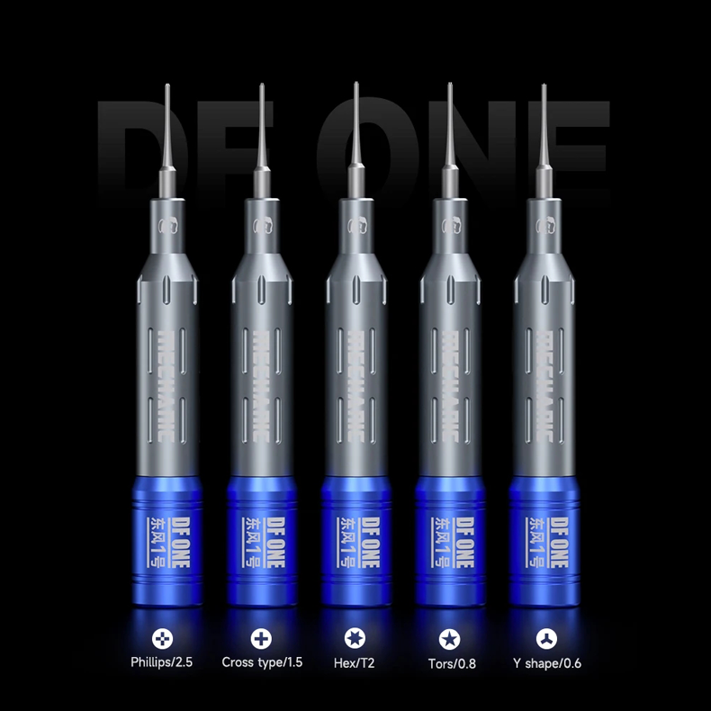 MECHANIC DF ONE 3D precision magnetic screwdriver Hardness steel disassembly kit Mobile phone and Computer repair kit