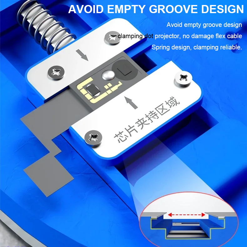 MECHANIC F-FIX Dot Matrix Projector Repair Fixture Face ID Platform For iPhone X-13 PRO Max BGA Reballing Stencil holder