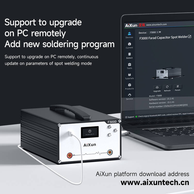 AiXun F3000 Farad Capacitor Spot Welder Battery Welding Machine