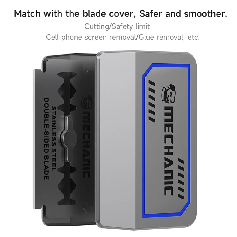 Mechanic FR2 Razor Blade Stainless Steel Double-sided Blade German Blade Scraper Shaving Eyebrows Old-fashioned Razor Manual