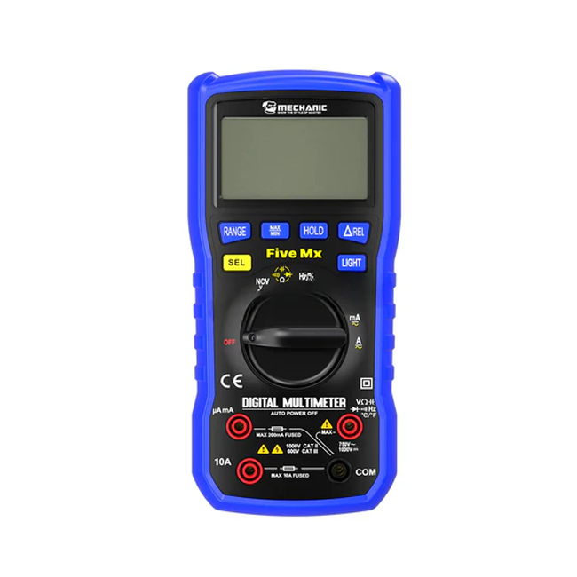 Mechanic Mini TD Five MX Digital Multimeter NCV Temp Measurement for Mobile Phone Repair High Precision Temperature Detection Multimeter