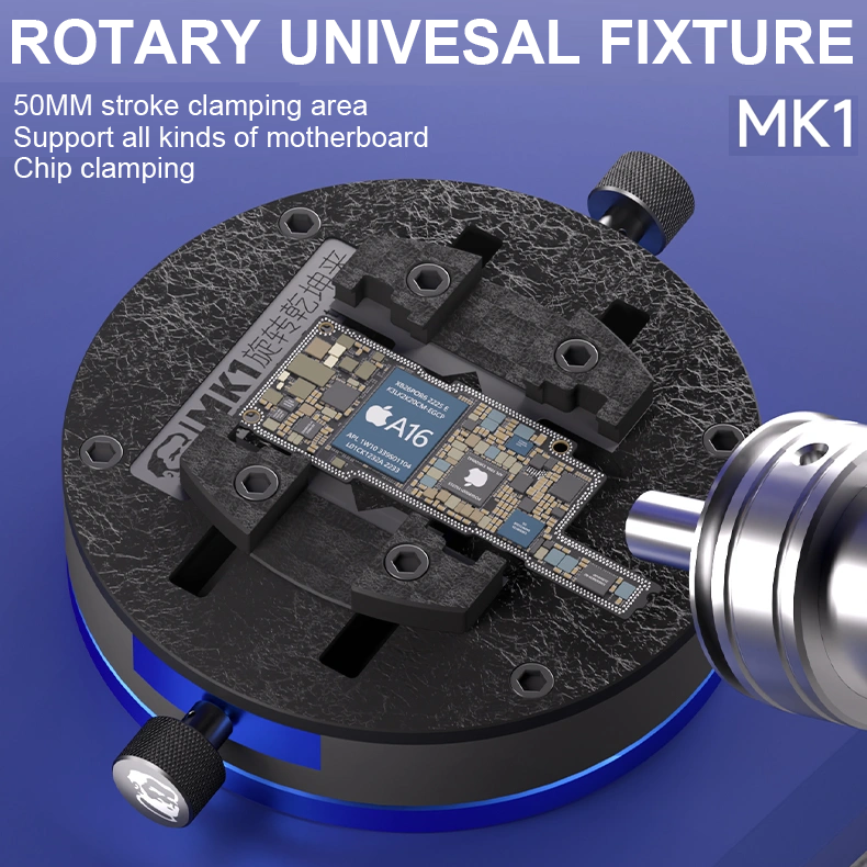 Mechanic MK1 360° Universal Rotary Fixture Phone Motherboard IC Chip Clamping PCB board Repair Rework Soldering Fixture