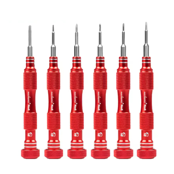 MECHANIC Max8 High Precision 3D Aluminum Alloy Built-in Magnet Screwdriver For Mobile Phone Repair Non-slip Disassembly Tool