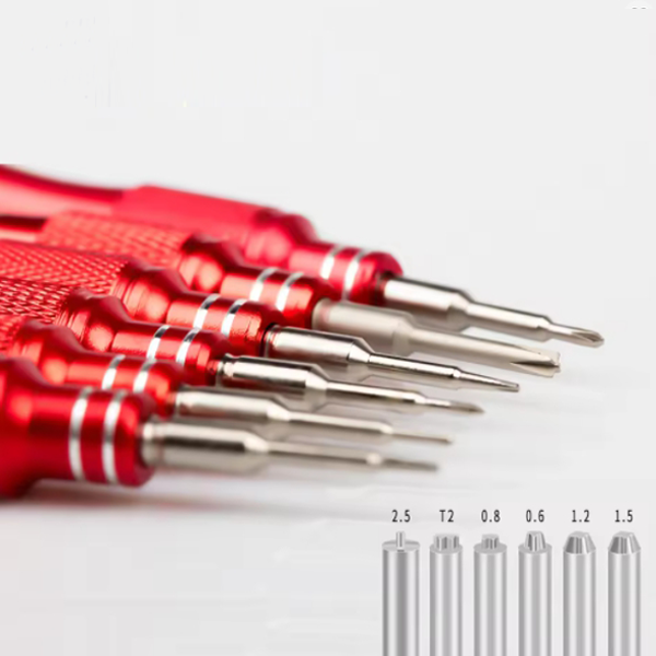 MECHANIC Max8 High Precision 3D Aluminum Alloy Built-in Magnet Screwdriver For Mobile Phone Repair Non-slip Disassembly Tool