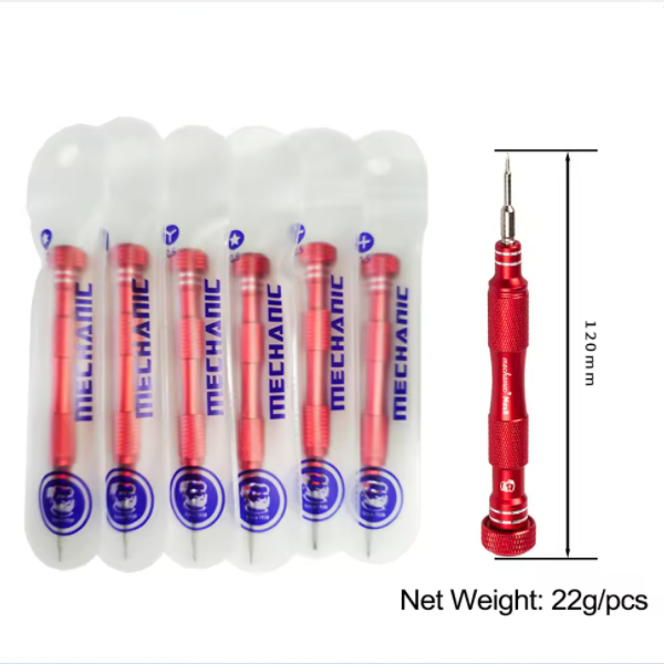 MECHANIC Max8 High Precision 3D Aluminum Alloy Built-in Magnet Screwdriver For Mobile Phone Repair Non-slip Disassembly Tool