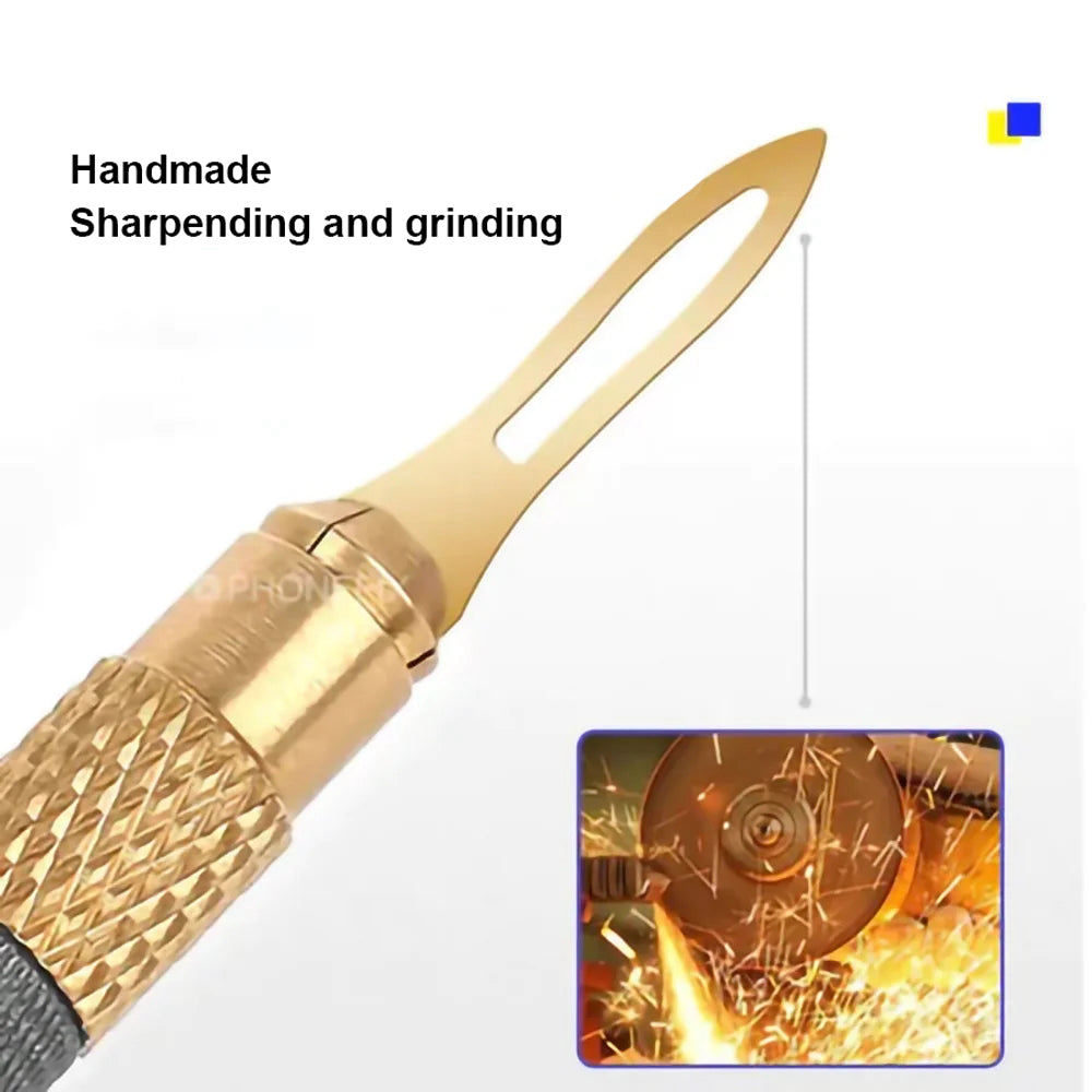 MECHANIC 034 Non-Slip Metal Scalpel Knife Kit Cutter Engraving Craft Carving Knives 34 Blades Phone PCB Stencil Repair Hand Tool