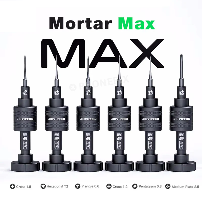 MECHANIC MORTAR Plus/Pro/Air/Max precision magnetic screwdriver Hardness steel disassembly kit Mobile phone and Computer repair kit(副本)