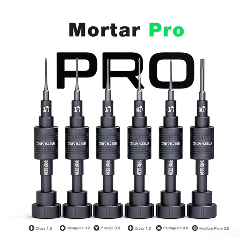 MECHANIC MORTAR Plus/Pro/Air/Max precision magnetic screwdriver Hardness steel disassembly kit Mobile phone and Computer repair kit(副本)