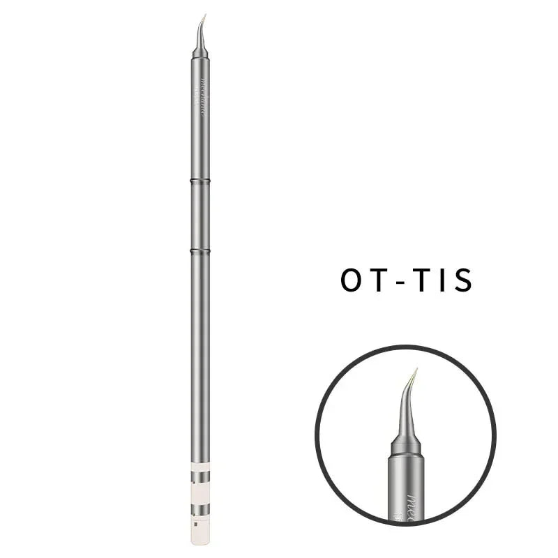 MECHANIC OT Series Integrated Long Solder Iron Tip External Heat Rapid Heating Welding Tips Suit for T12 Pro Soldering Station