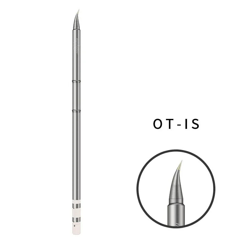 MECHANIC OT Series Integrated Long Solder Iron Tip External Heat Rapid Heating Welding Tips Suit for T12 Pro Soldering Station