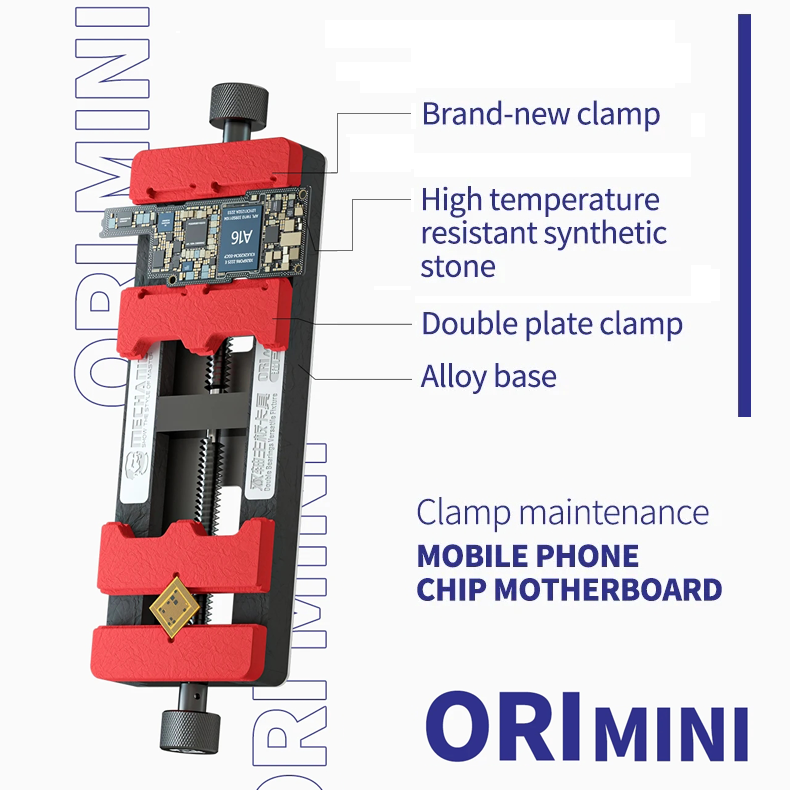 Mechanic Ori Mini Double Axis Motherboard Fixture – Precision Tool for IP & Android Motherboard IC Chip Soldering & Repair