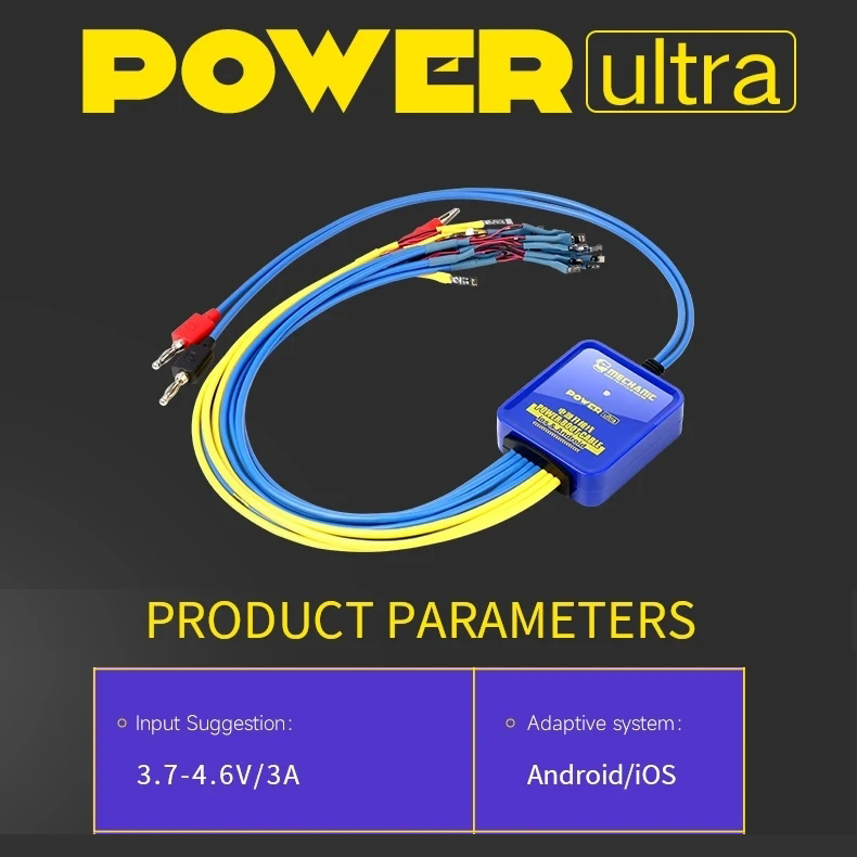 Mechanic Power Cable Power Ultra / Max For IPhone 6G-15 Po Max/Plus Android Motherboard Activation Boot Test Repair Line Tools