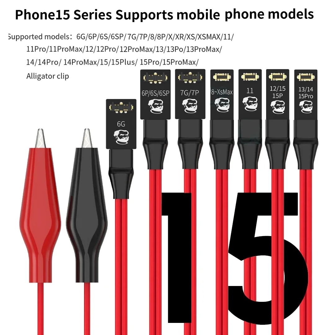 MECHANIC Power Air iPhone Power Pro Android Boot Line for Phone 6G-15 ProMax Phone Power Supply Test Line DC Power Control Cord