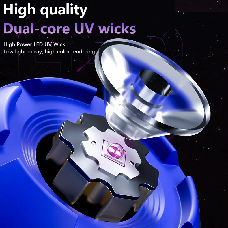 UV Curing Lamp MECHANIC Q1 Charging Version Q2 Battery Version Dual Core UV Wick Green Oil 10 Second Glue Quick Solidify Light