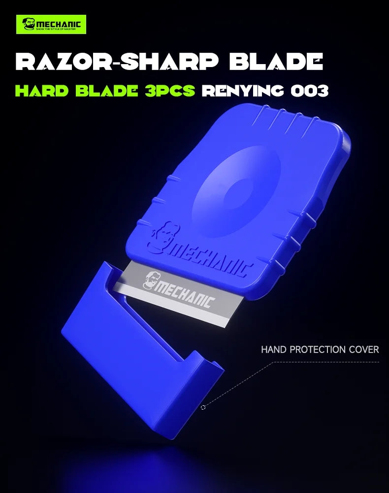 MECHANIC Multi-function Dismounting Blade Renying 009 Silicone Blade Anti-slip Safetyfor Removable Mobile Phone Screen Cover