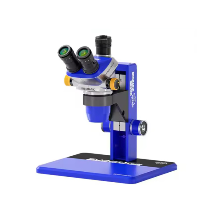 MECHANIC Super X Pro -B11 Trinocular Stereo Microscope 6.5X-52X Continuous Zoom for PCB Phone Soldering Repair Microscope Tool