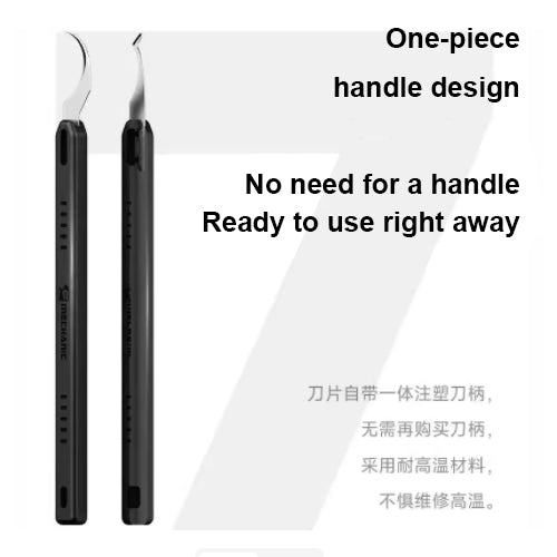 Mechanic SUREN 7 One-piece repair blade pry IC/CPU hard disk small blade warping knife chip scraping glue removal tool