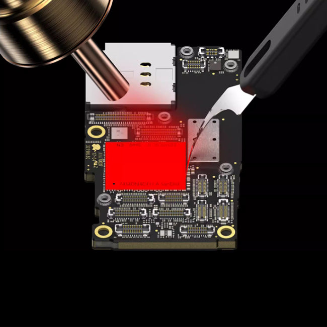 Mechanic SUREN 7 One-piece repair blade pry IC/CPU hard disk small blade warping knife chip scraping glue removal tool