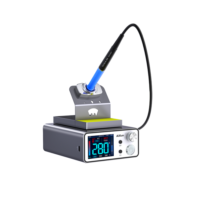 AiXun T3BS 75W All-in-One Soldering Station with T210 Handle Welding Tips intelligent Welding Station For Phone BGA Repair Tools