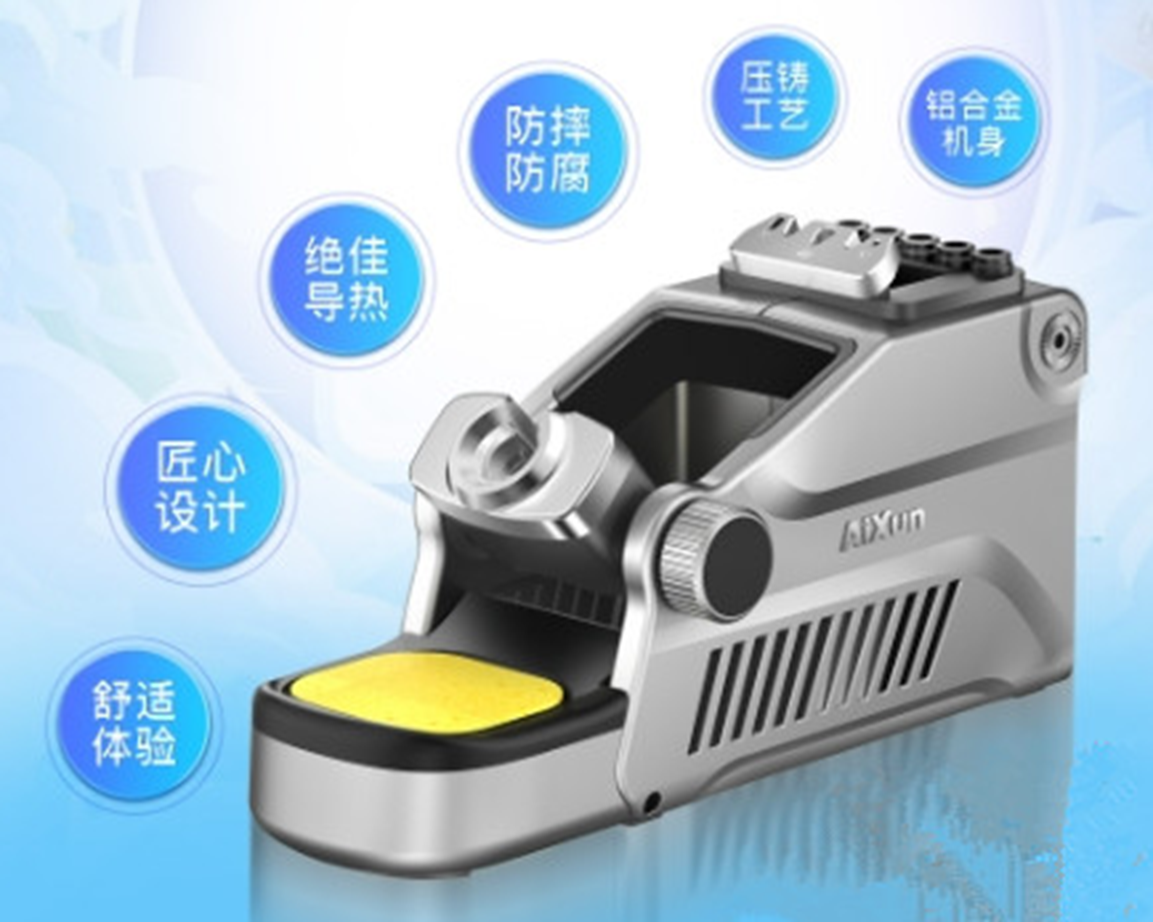 AiXun Solder Handle T12 T245 T115 Station Handle For T3A T3B T420D Soldering Station Welding Iron Kit tools sets