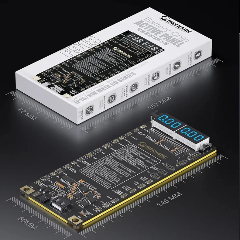 MECHANIC F918 Battery Activation Detection Board For iPhone 5G-15 Pro Max HW Android One-click Activation Battery Repair Tools