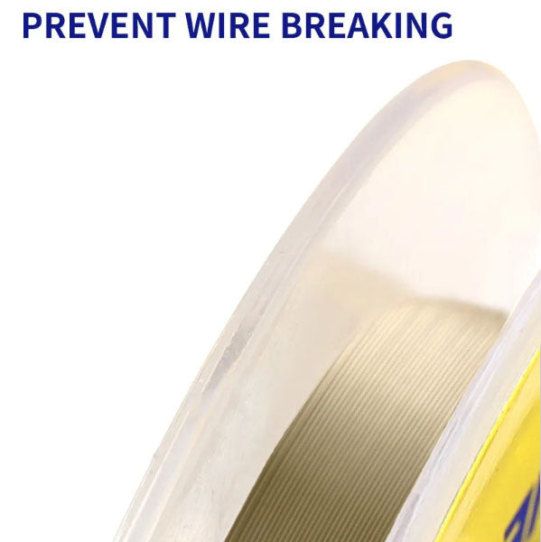 MECHANIC iLine X High Hardness Special Steel Cutting Wire for Mobile Phone LCD Screen Separation Repair Tools 0.028mm--0.1m