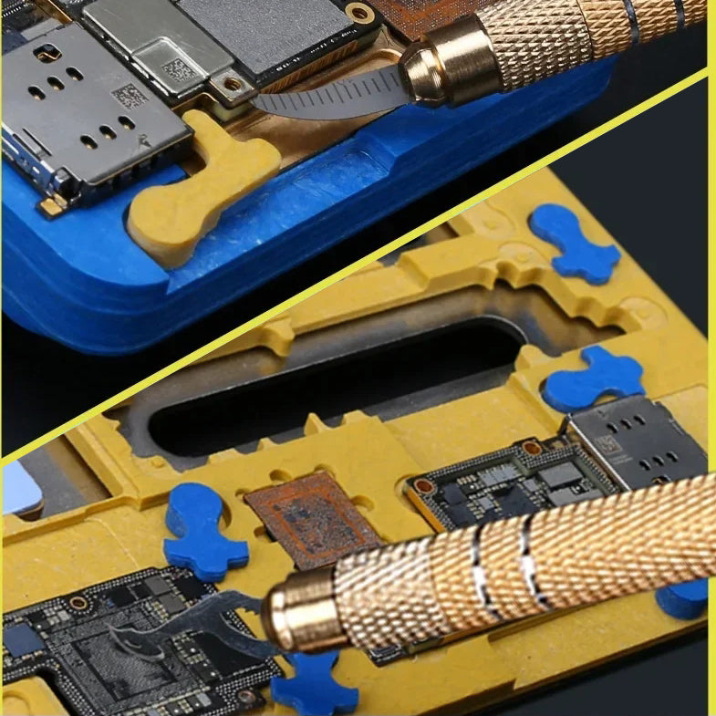 MECHANIC iMax9 20 in 1 Multifunctional Non-Slip Metal Repair Knife Kit Motherboard CPU IC Chip Glue Removal Blade Rework Tools