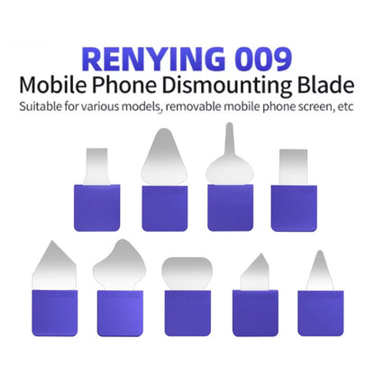 MECHANIC Multi-function Dismounting Blade Renying 009 Silicone Blade Anti-slip Safetyfor Removable Mobile Phone Screen Cover