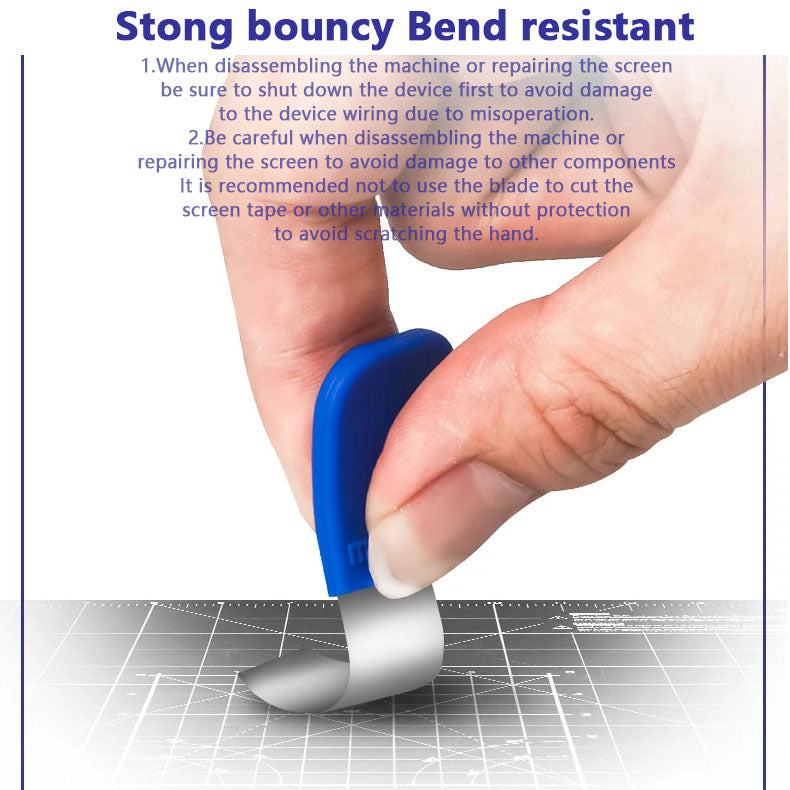 MECHANIC Multi-function Dismounting Blade Renying 009 Silicone Blade Anti-slip Safetyfor Removable Mobile Phone Screen Cover