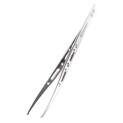 MECHANIC Repair Tools G-17 Motherboard Layered Stainless Steel Tweezers For Mobile Phone Chip Tinning Motherboard BGA Layering