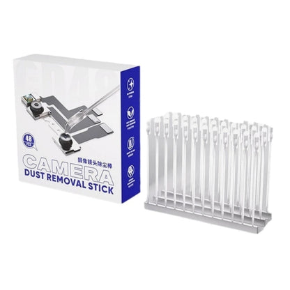 MECHANIC CD48 Camera Cleaner Resin Synthetic Stick 48Pcs/Box for Phone Camera Lens Screen Dust Fingerprint Removal Cleaning Tool