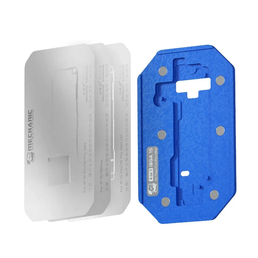 Mechanic iBGA 13 14 15 Middle Frame BGA Reballing Platform For iPhone X-15 Pro Max Motherboard Rework Tin Mesh Template Fixture