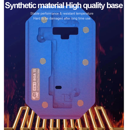 Mechanic iBGA 13 14 15 Middle Frame BGA Reballing Platform For iPhone X-15 Pro Max Motherboard Rework Tin Mesh Template Fixture