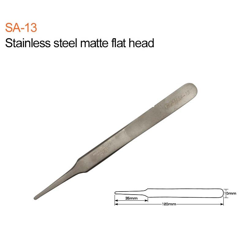 Mechanic precision SMD tweezer (ST-11/13/15/SA-11/SA-13/SA-15-SAS-11/AA-11/AA-15) For Electronic DIY Precision Anti-static Black Clip Tools