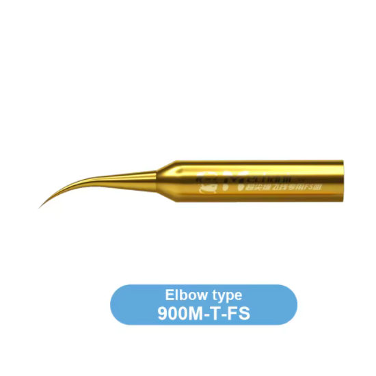 MECHANIC 900M-T-FI/900M-T-FS Fly Line Special Precision Pure Copper Welding Head Straight and Curved Tips For 936 Solder Station