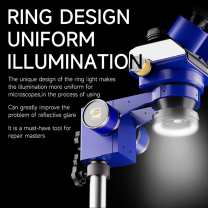 MECHANIC LS720+SE LS360 Microscope Ring Light Polarized Ring Lamp Eliminates Reflection for Soldering Repair Stereo Microscopes